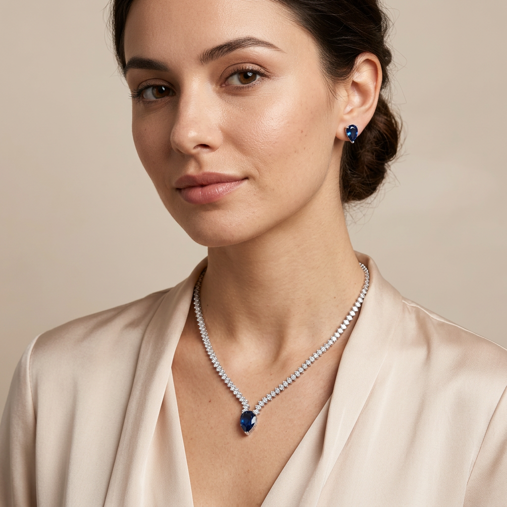 Avelis Sapphire Necklace