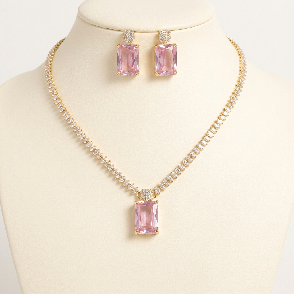 Virelle Pink Necklace