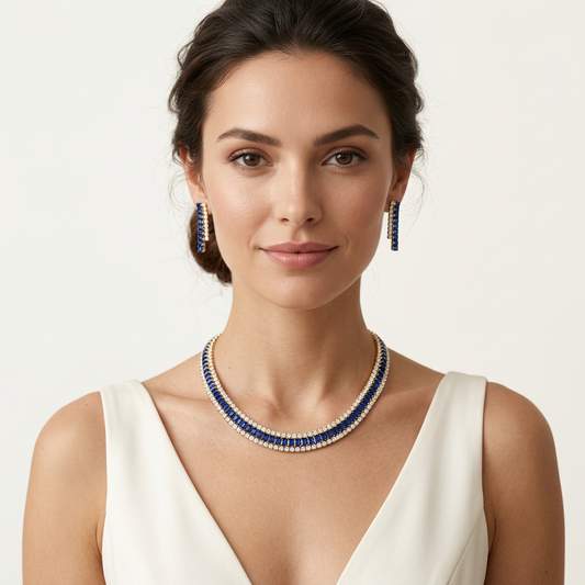 Selene Sapphire Earrings