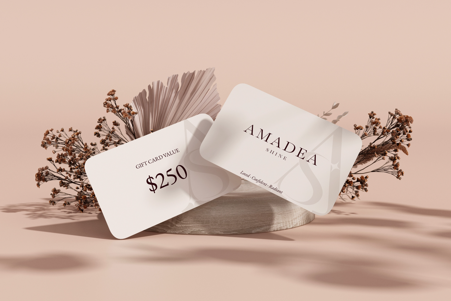 AMADEA SHINE GIFT CARDS