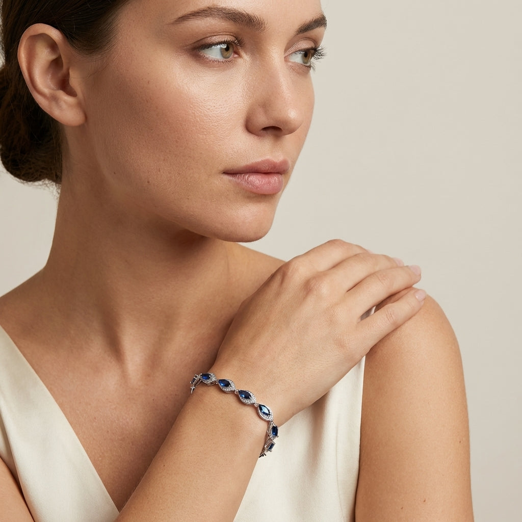 Lunelle Sapphire Bracelet