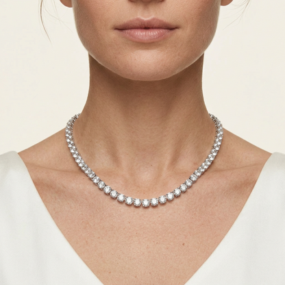 Eveline Tennis Necklace