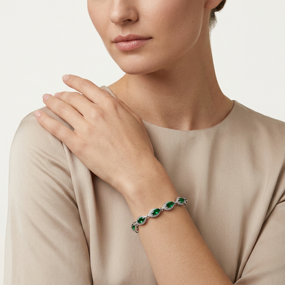 Lunelle Emerald Bracelet