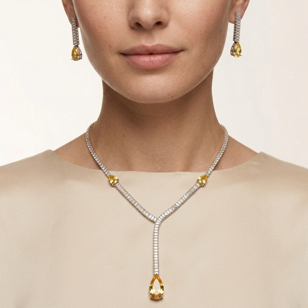 Solara Drop Necklace