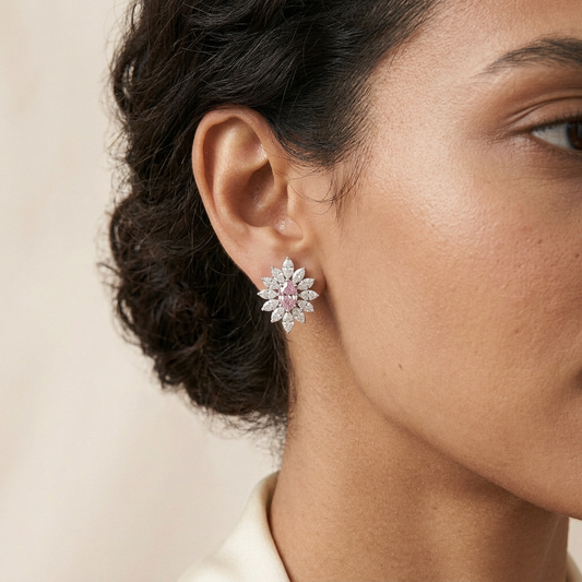 Luneria Pink Earrings