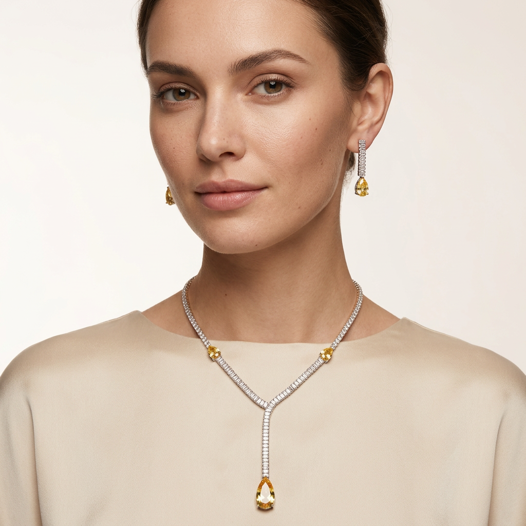 Solara Drop Necklace