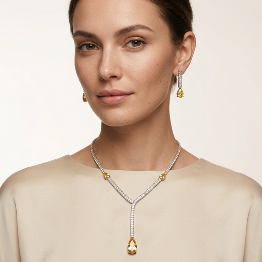Solara Drop Necklace