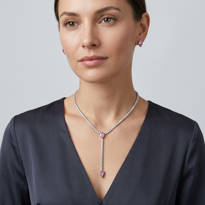 Lunara Rose Earrings