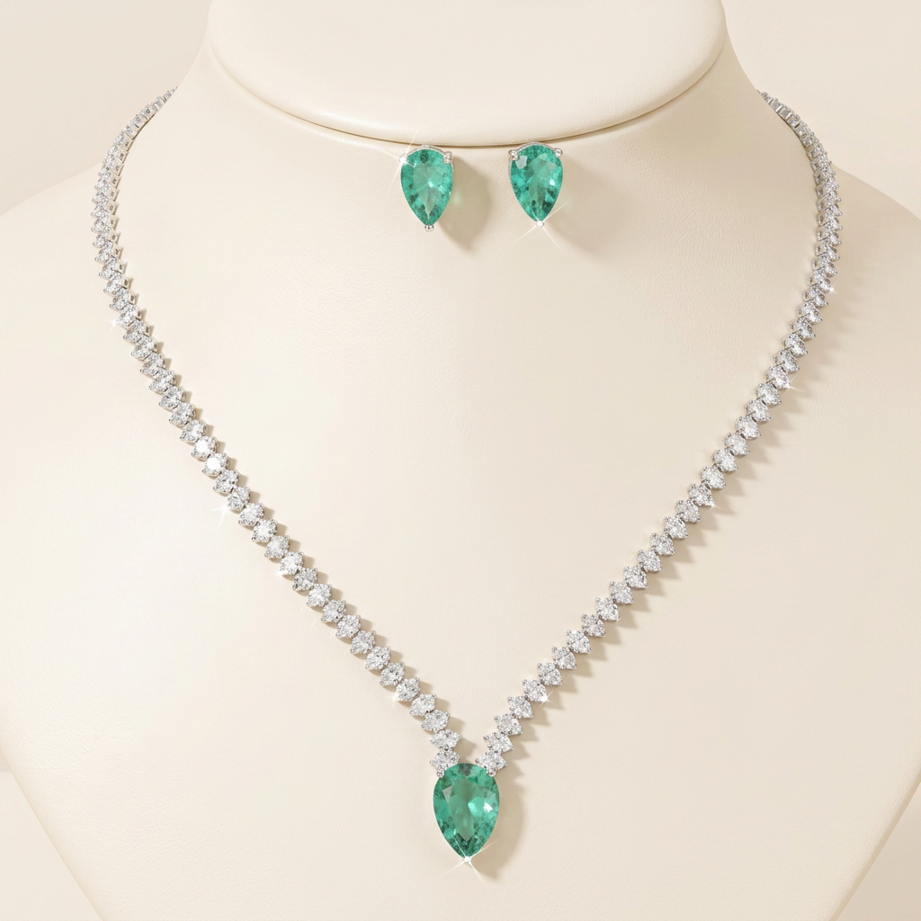Avelis Emerald Necklace