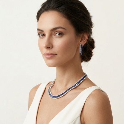 Selene Sapphire Earrings