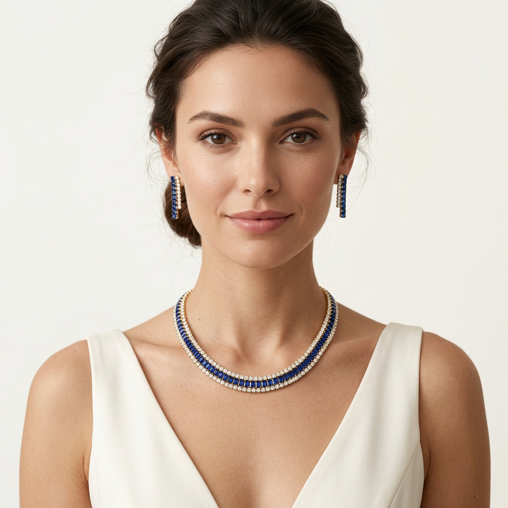 Selene Sapphire Earrings