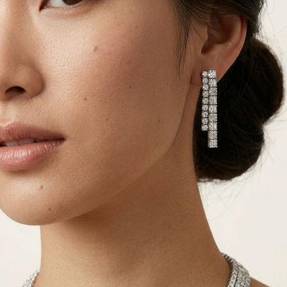 Aurelle Line Earrings