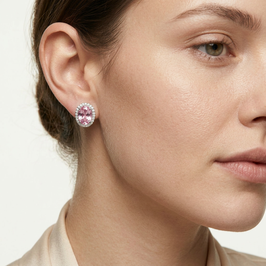 Amira Pink Earrings