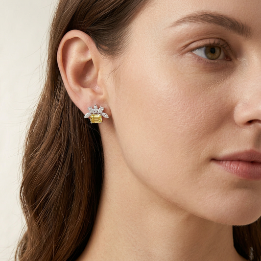 Celestia Yellow Earrings