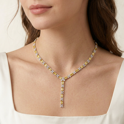 Celestia Yellow Necklace