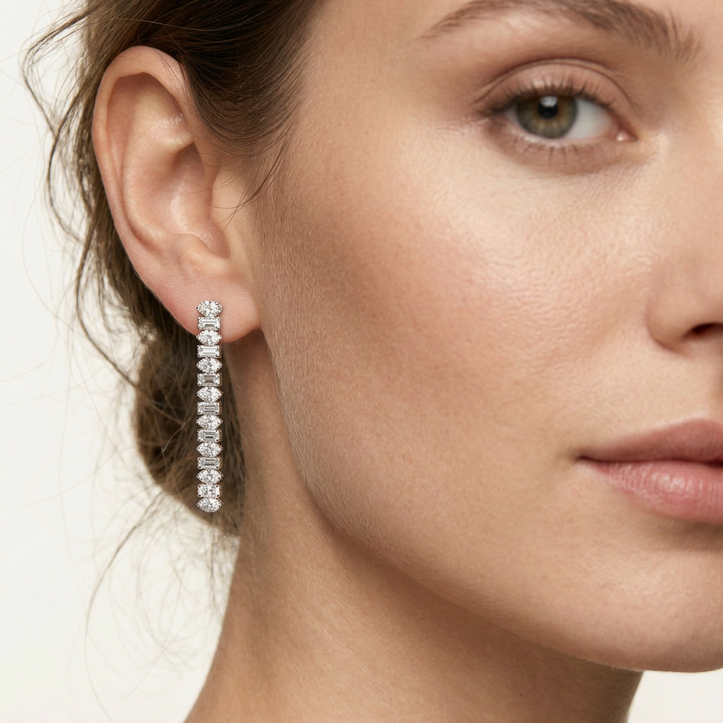 Lunéa Crystal Earrings