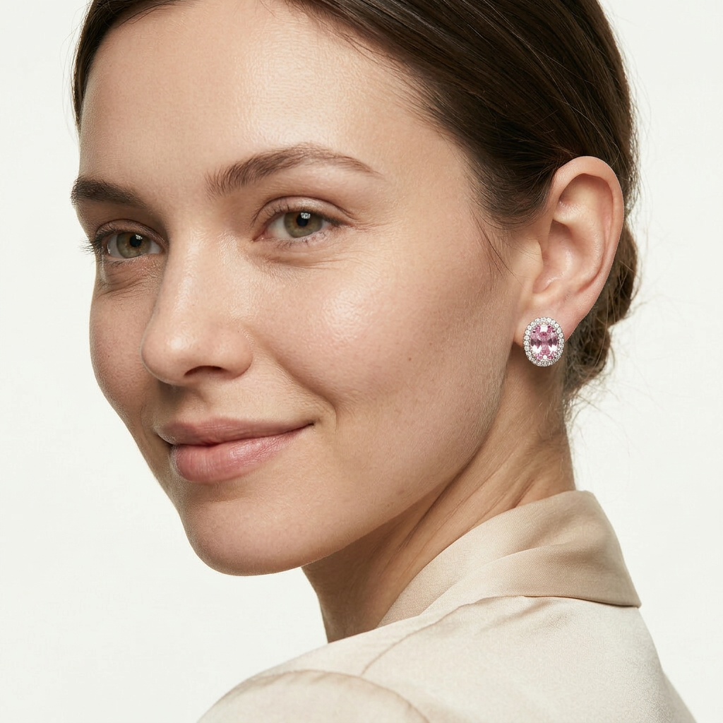 Amira Pink Earrings