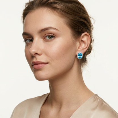 Amira Blue Earrings