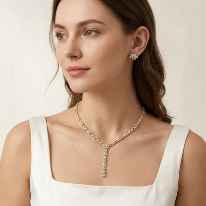 Celestia Yellow Necklace