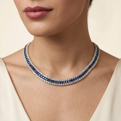 Selene Sapphire Necklace
