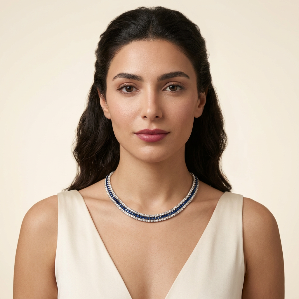 Selene Sapphire Necklace