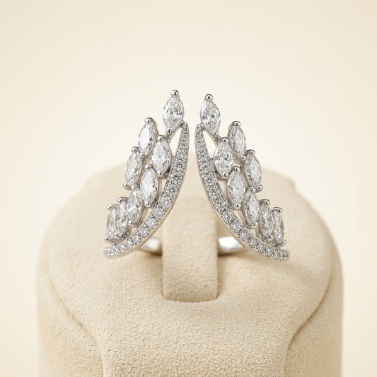 Luneria Leaf Ring