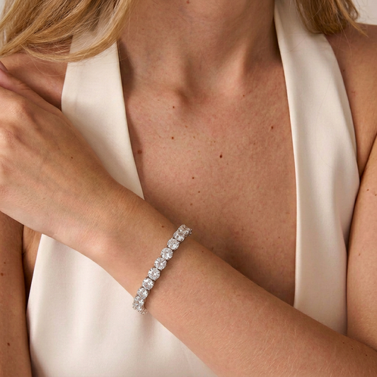Eveline Tennis Bracelet