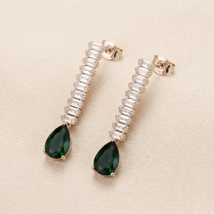 Solara Emerald Earrings