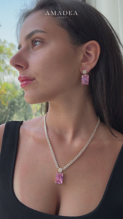 Virelle Pink Necklace
