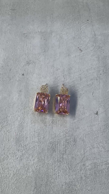 Virelle Pink Earrings
