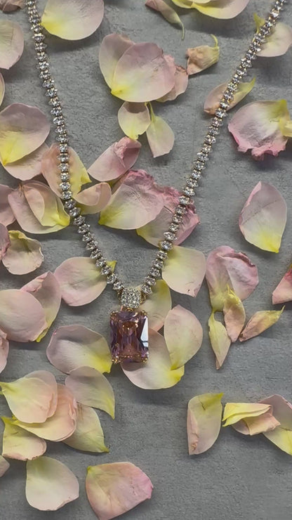 Virelle Pink Necklace