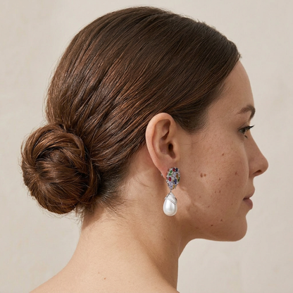 Elowen Pearl Drop Earrings
